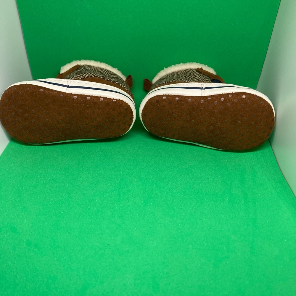 RISING STAR BABY BOYS SHOES💕SIZE 3-6M💕 - Picture 3 of 6